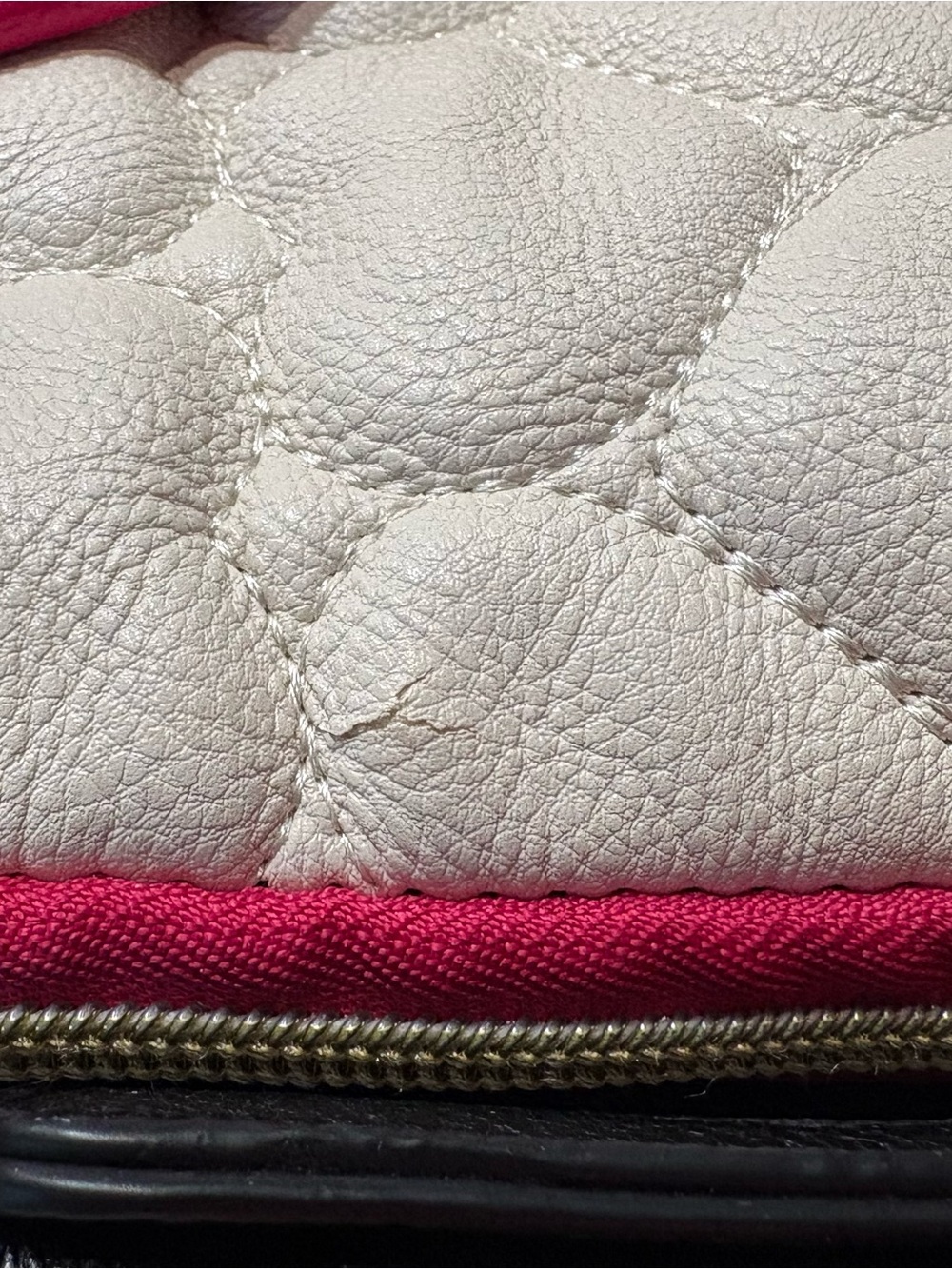 White and Pink Heart Backpack - Picture 7 of 11
